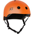 S-One Lifer Multi-Impact Certified Helmet - Orange Matte Skate BMX Roller