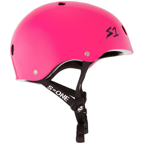 S-One Lifer Helmet Hot Pink Gloss, Multi-Impact Skate Protection