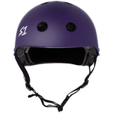 S-One Lifer Multi-Impact Certified Helmet - Purple Matte for Action Sports