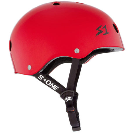 S-One Lifer Multi-Impact Certified Helmet - Bright Red Gloss
