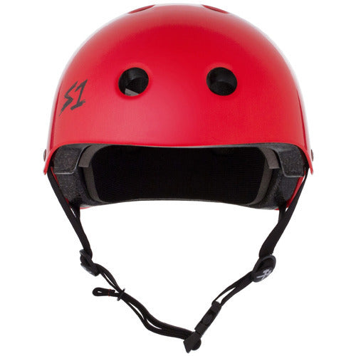 S-One Lifer Multi-Impact Certified Helmet - Bright Red Gloss