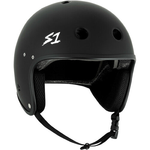 S-One Retro Lifer E-Helmet: Certified Multi-Impact, Deep Fit, Black Matte, E-Bike Ready