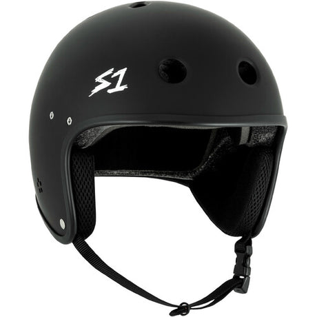 S-One Retro Lifer E-Helmet: Certified Multi-Impact, Deep Fit, Black Matte, E-Bike Ready