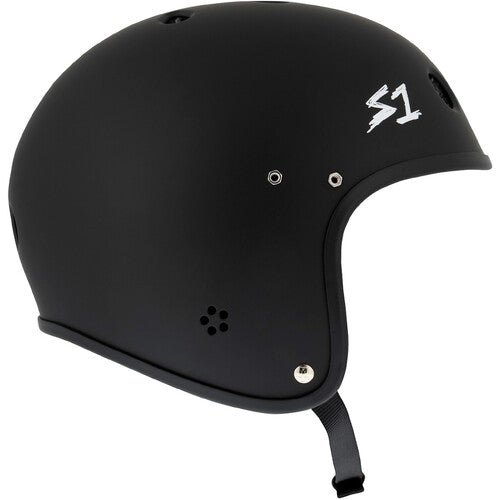 S-One Retro Lifer E-Helmet: Certified Multi-Impact, Deep Fit, Black Matte, E-Bike Ready