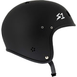 S-One Retro Lifer E-Helmet: Certified Multi-Impact, Deep Fit, Black Matte, E-Bike Ready