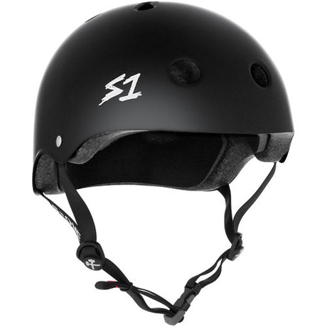 S-One Mega Lifer Certified Multi-Impact Skate Helmet - Matte Black