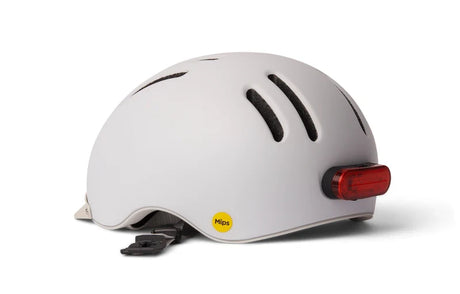 Thousand Chapter MIPS Helmet Metro White with Rear Light