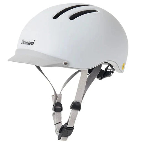 Thousand Chapter MIPS Helmet Metro White with Rear Light