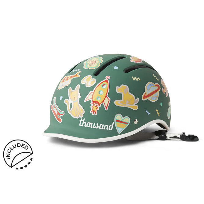 Thousand Jr. Kids Bike Helmet with Adjustable Dial Fit