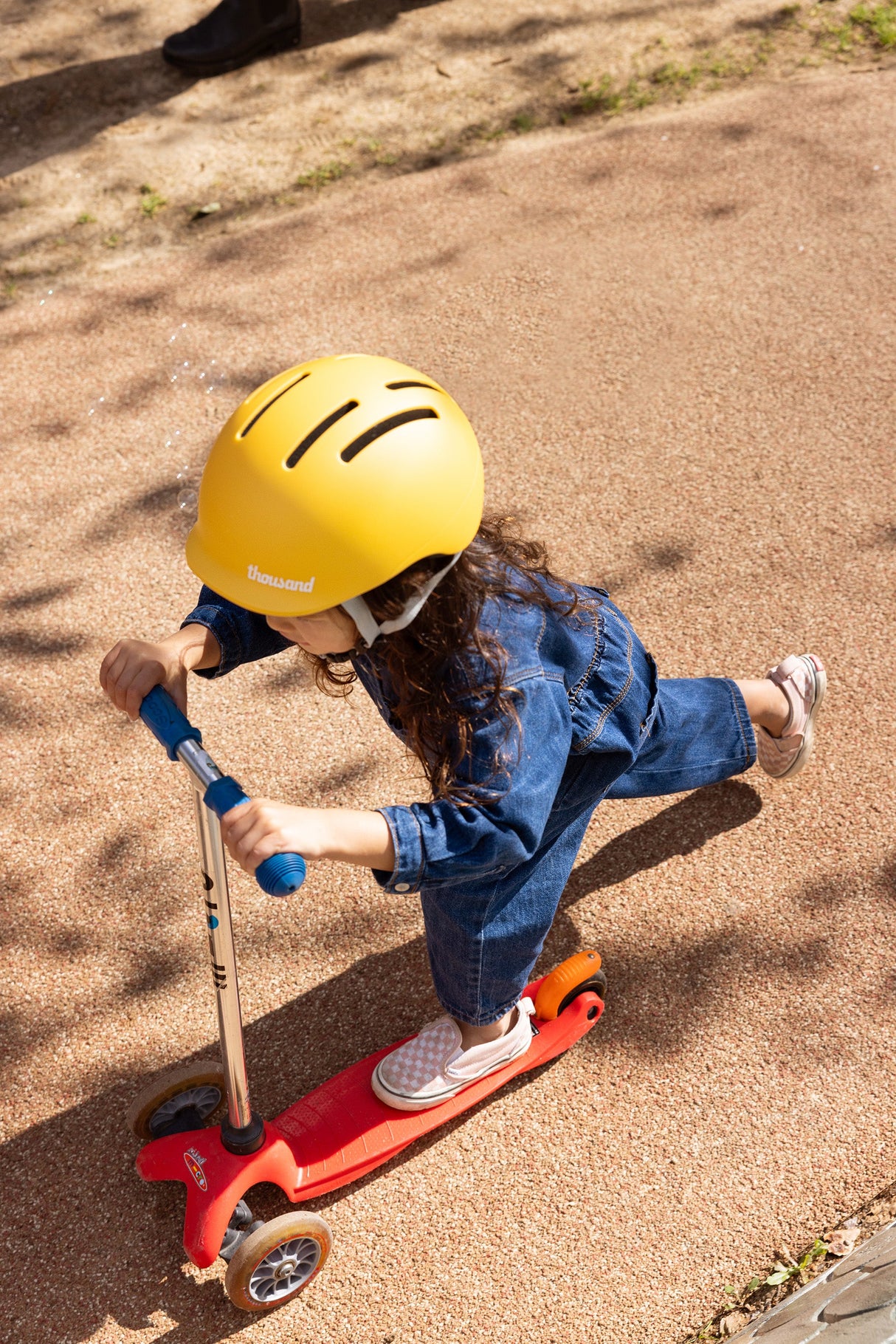 Thousand Jr. Toddler Helmet 45-49cm Adjustable Lightweight Safety Bike Gear