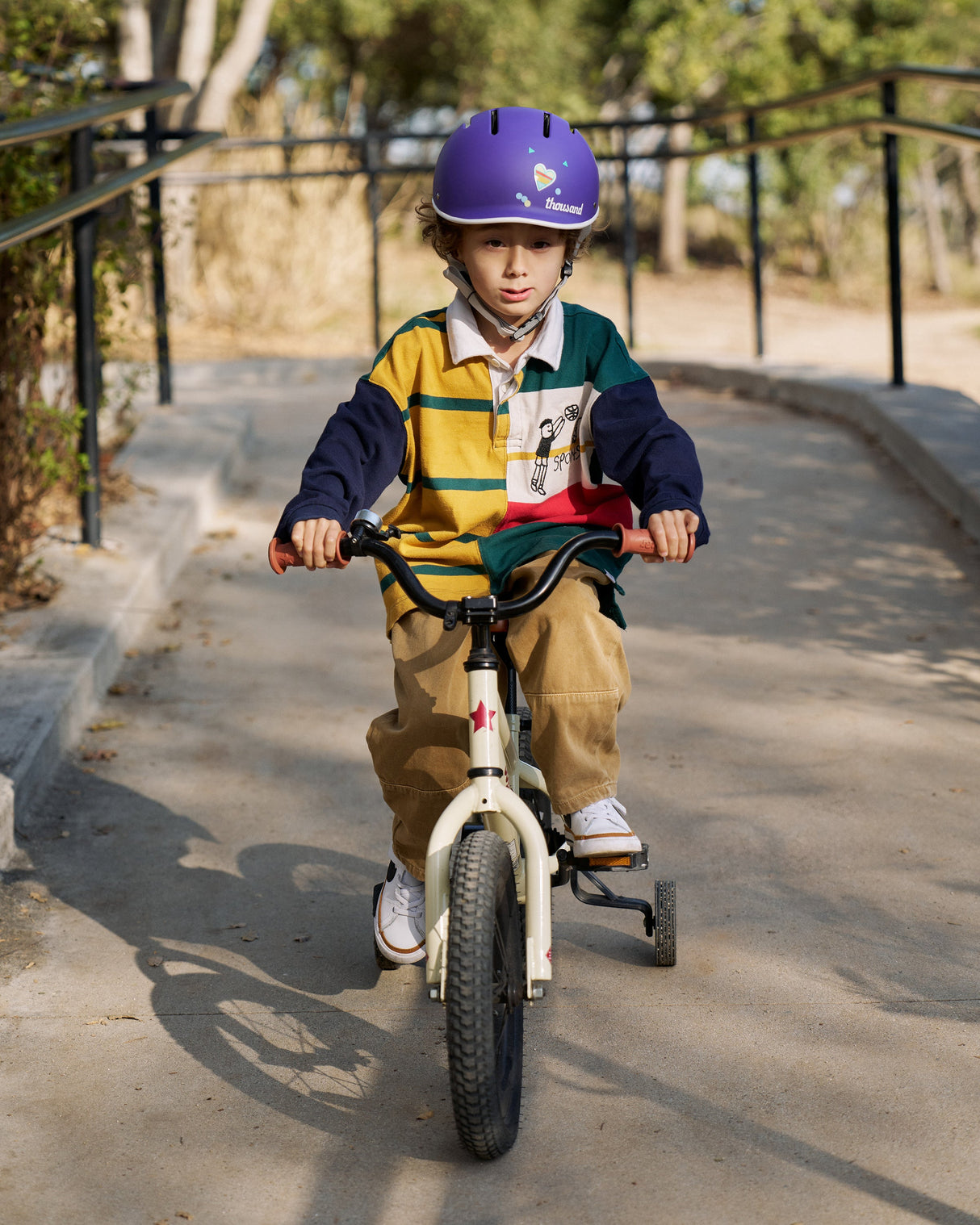 Thousand Jr. Kids Bike Helmet with Adjustable Dial Fit