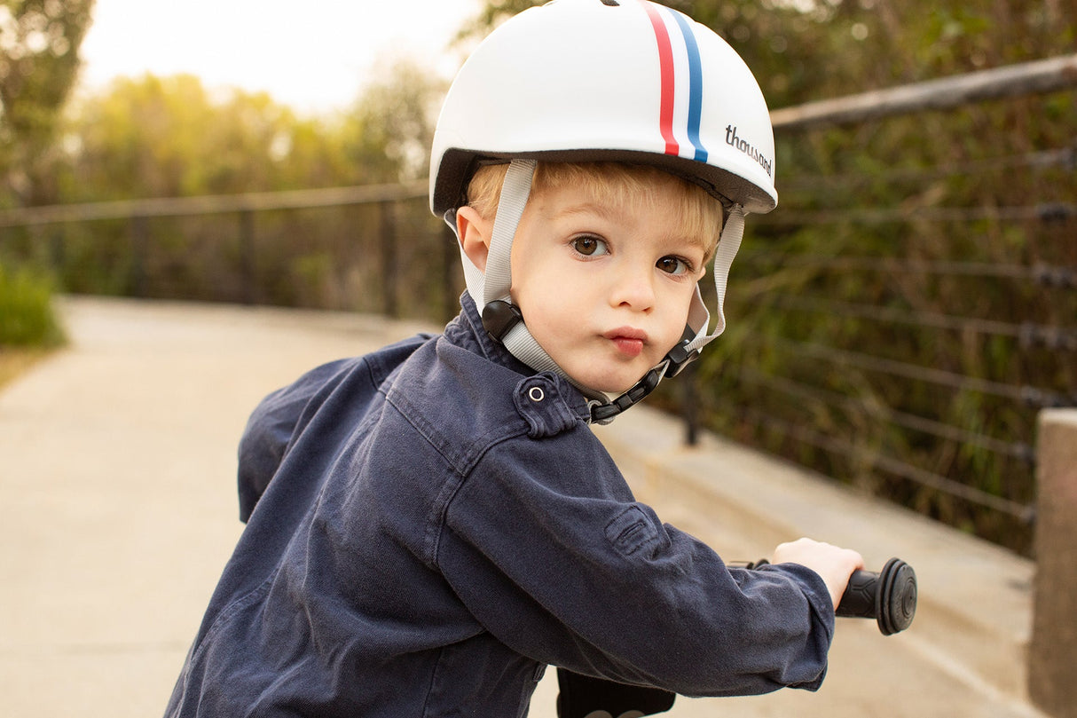 Thousand Jr. Toddler Helmet 45-49cm Adjustable Lightweight Safety Bike Gear