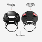 Lumos Ultra Smart Helmet: Integrated LED Lights, Turn Signals, MIPS