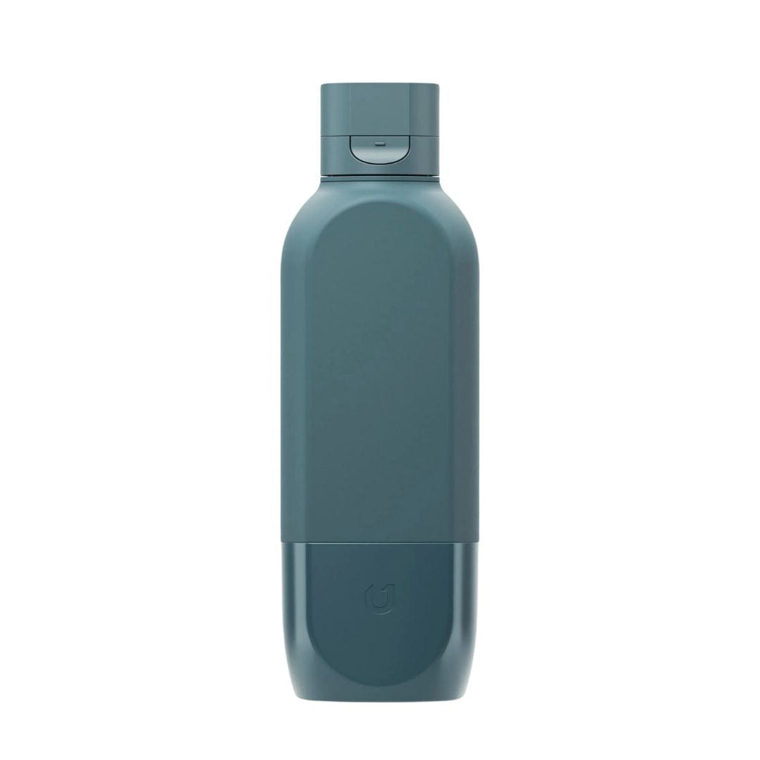 Unit1 Commuter Hydration Bottle: 580ml BPA-Free, One-Hand Cap, Silicone Grip