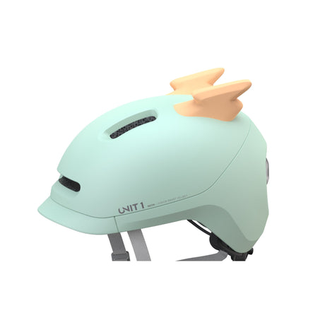 Fun Kids Helmet Silicone Inserts: Dino Spikes Lightning Designs