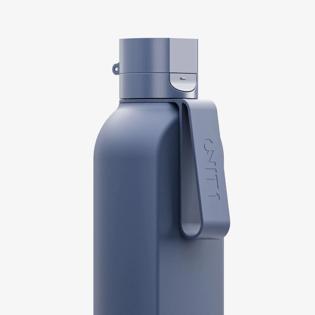 Unit1 Commuter Hydration Bottle: 580ml BPA-Free, One-Hand Cap, Silicone Grip