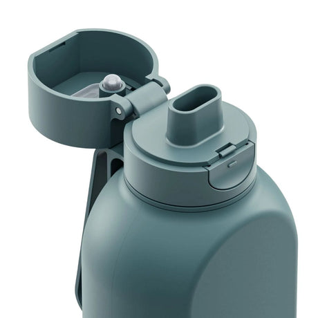 Unit1 Commuter Hydration Bottle: 580ml BPA-Free, One-Hand Cap, Silicone Grip
