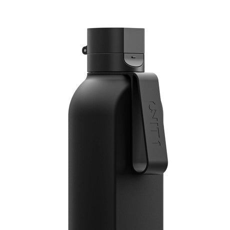 Unit1 Commuter Hydration Bottle: 580ml BPA-Free, One-Hand Cap, Silicone Grip