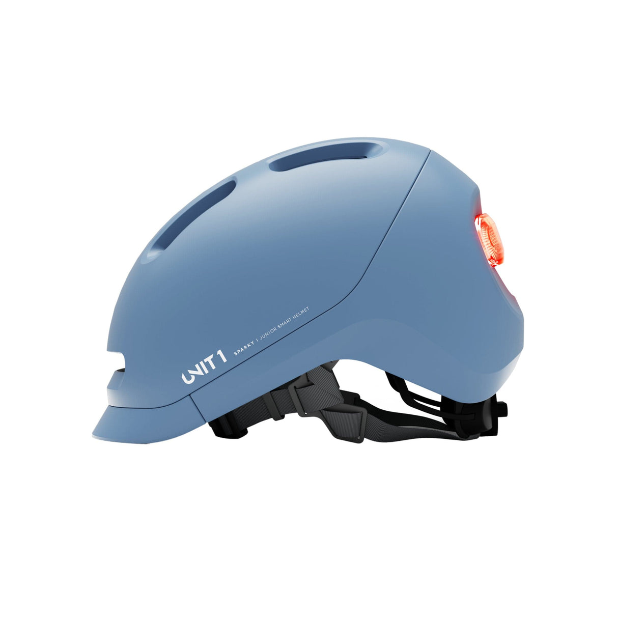 SPARKY Kids Helmet: Interactive RGB Lights, Customisable, USB-C Charge, Ages 3-10
